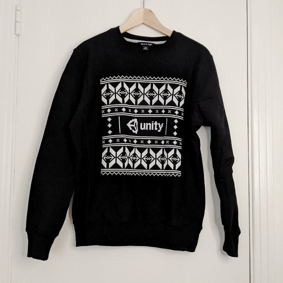 Unity swag black Christmas sweater - Picture 1 of 5